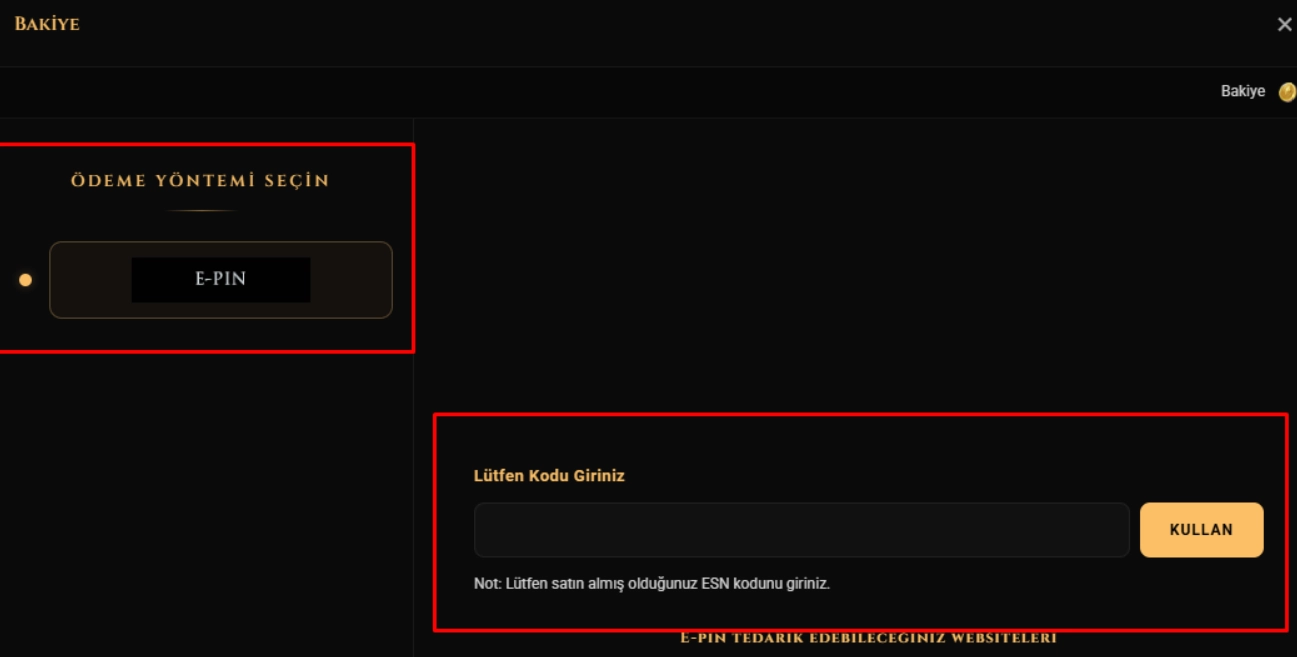 Rise Online Cash satın al