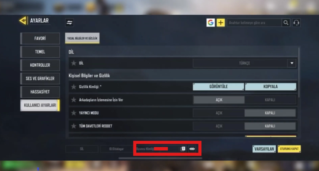 Call of Duty Mobile CP Satın Al