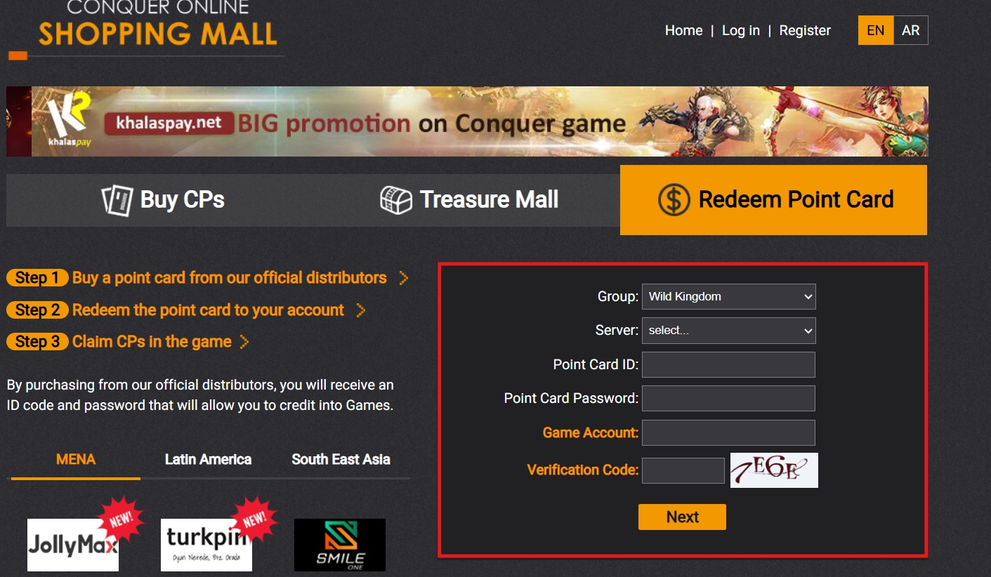 Conquer Online Tq Points Satın Al