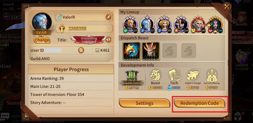 Legend Online Reborn Elmas