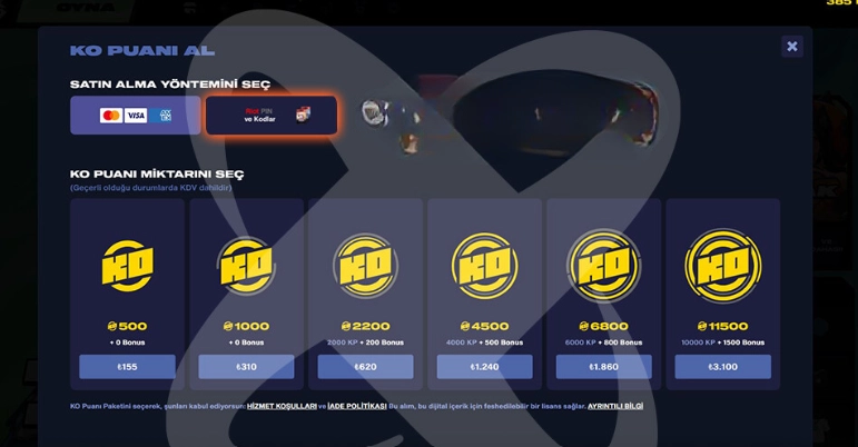 2XKO KO Points Satın Al