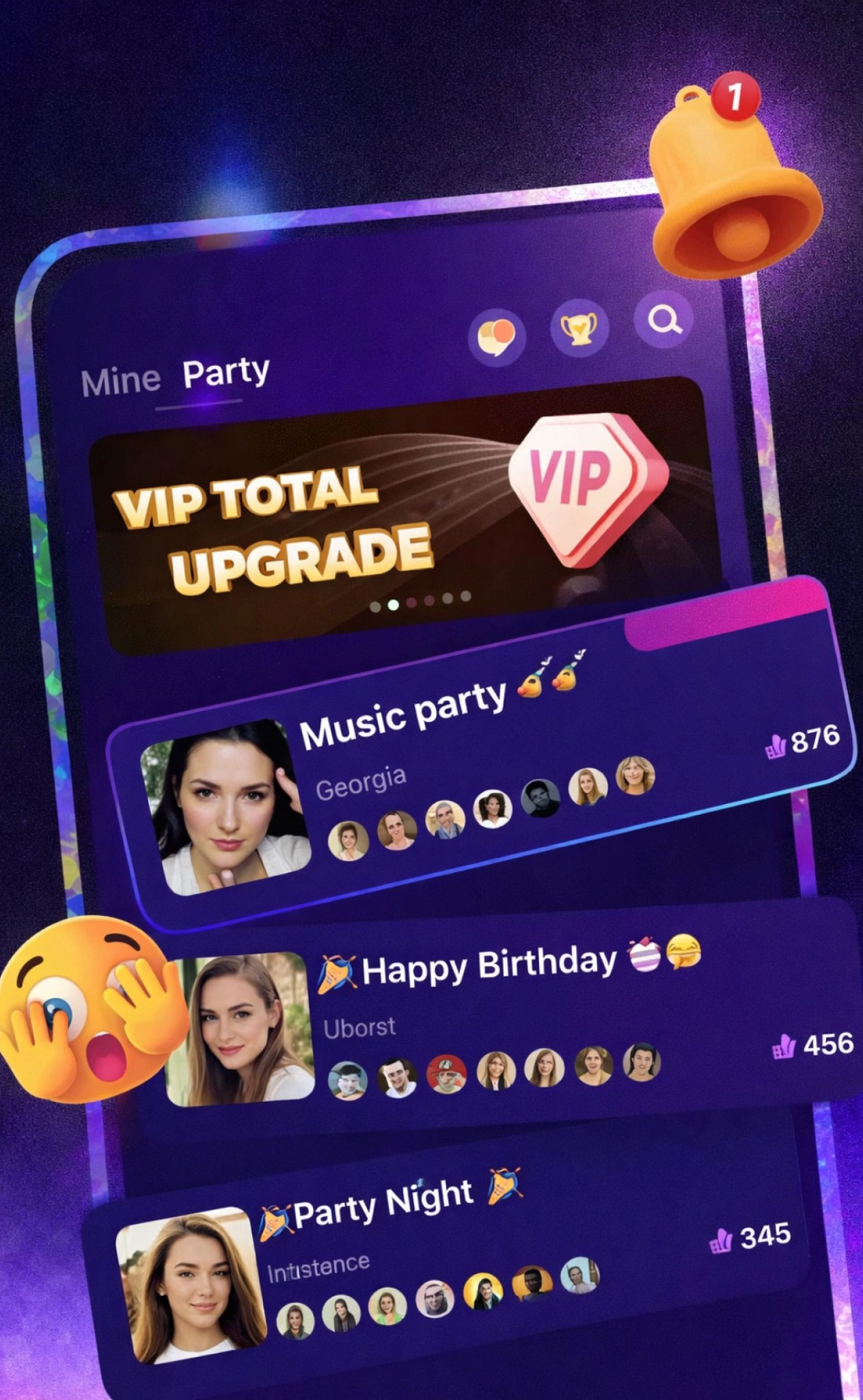 Xena Live Group Voice Chat