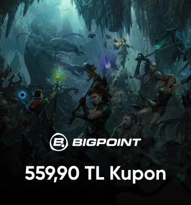 Bigpoint 559,90 TL Kupon Satın Al | itemAVM